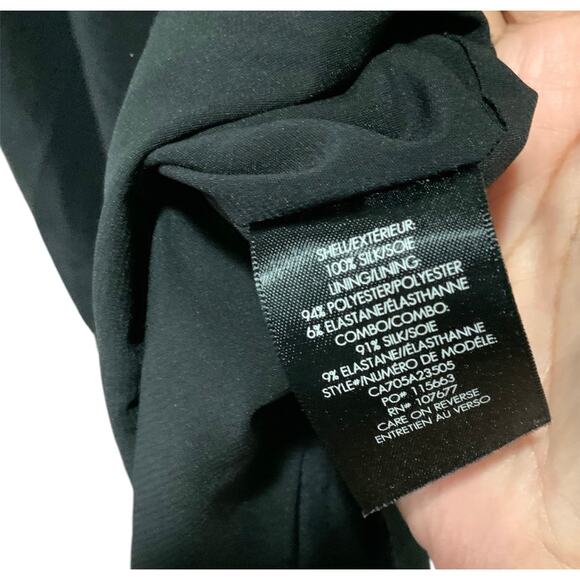 alice + olivia Women's Black Dress Size Large #1405 - Picture 4 of 4